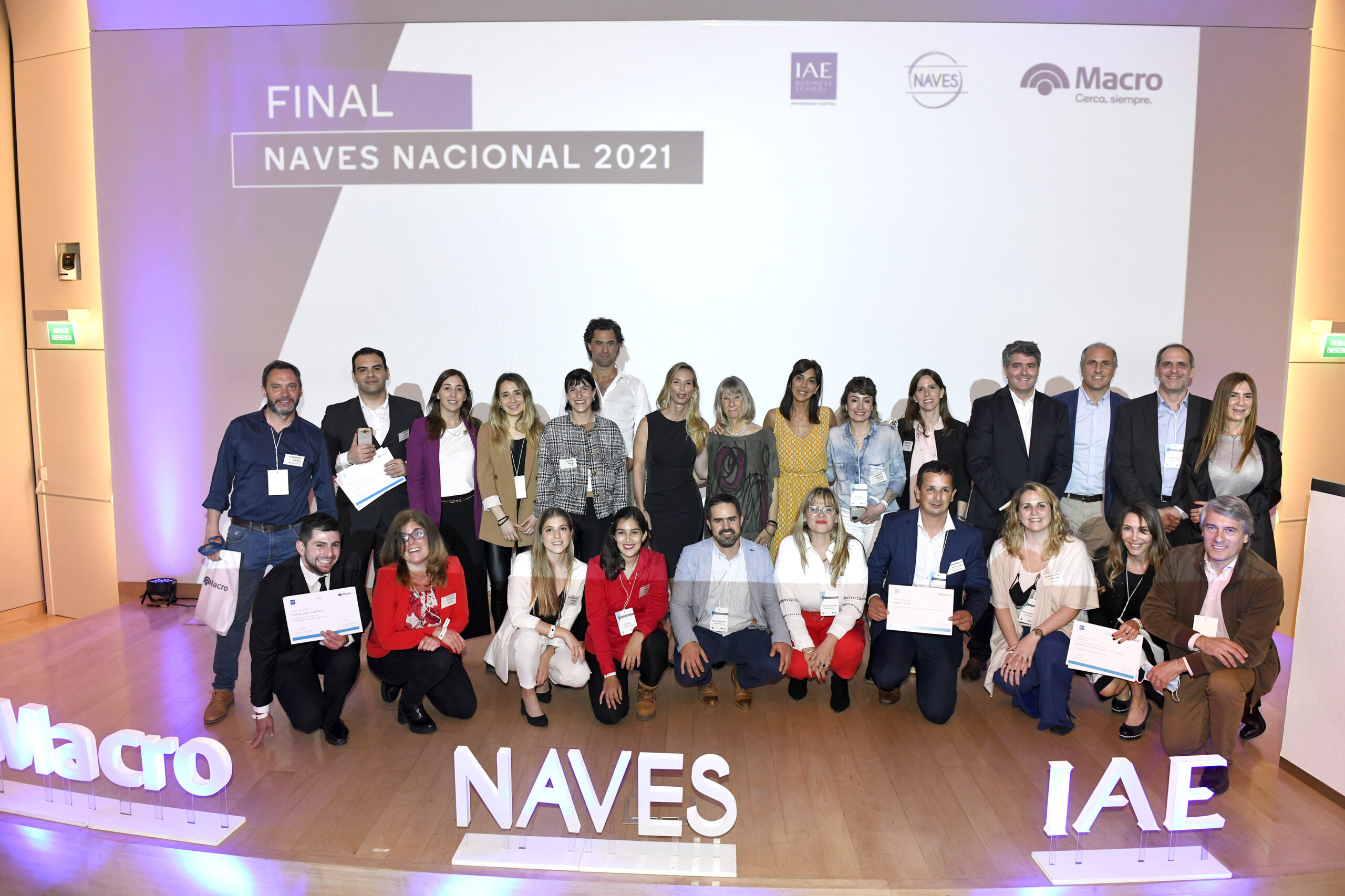 NAVES Federal 2021: Banco Macro y el Centro de Entrepreneurship del IAE premiaron a los ganadores