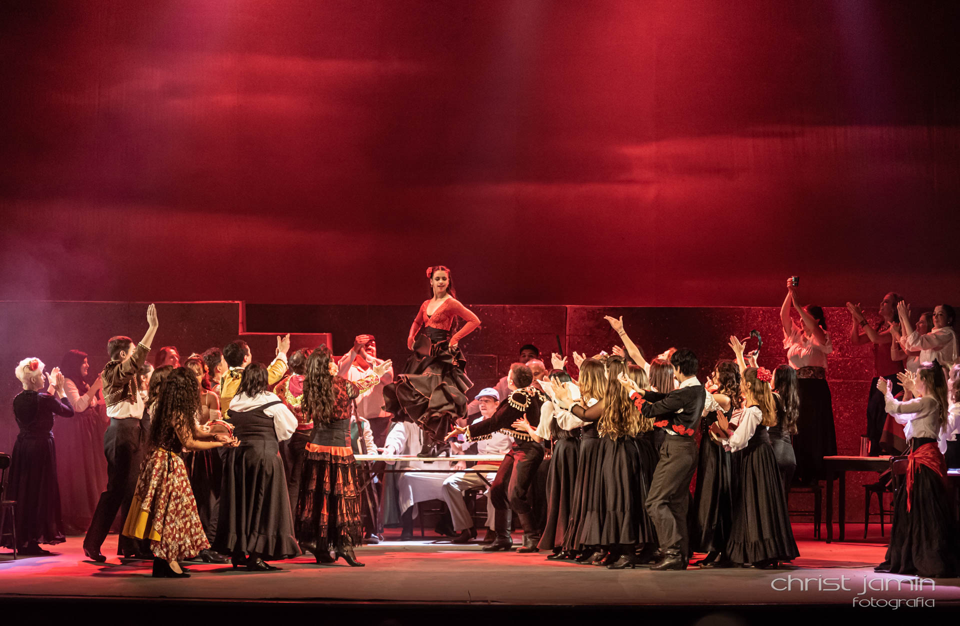 Ópera Carmen en el Teatro El Círculo para celebrar al Club Español