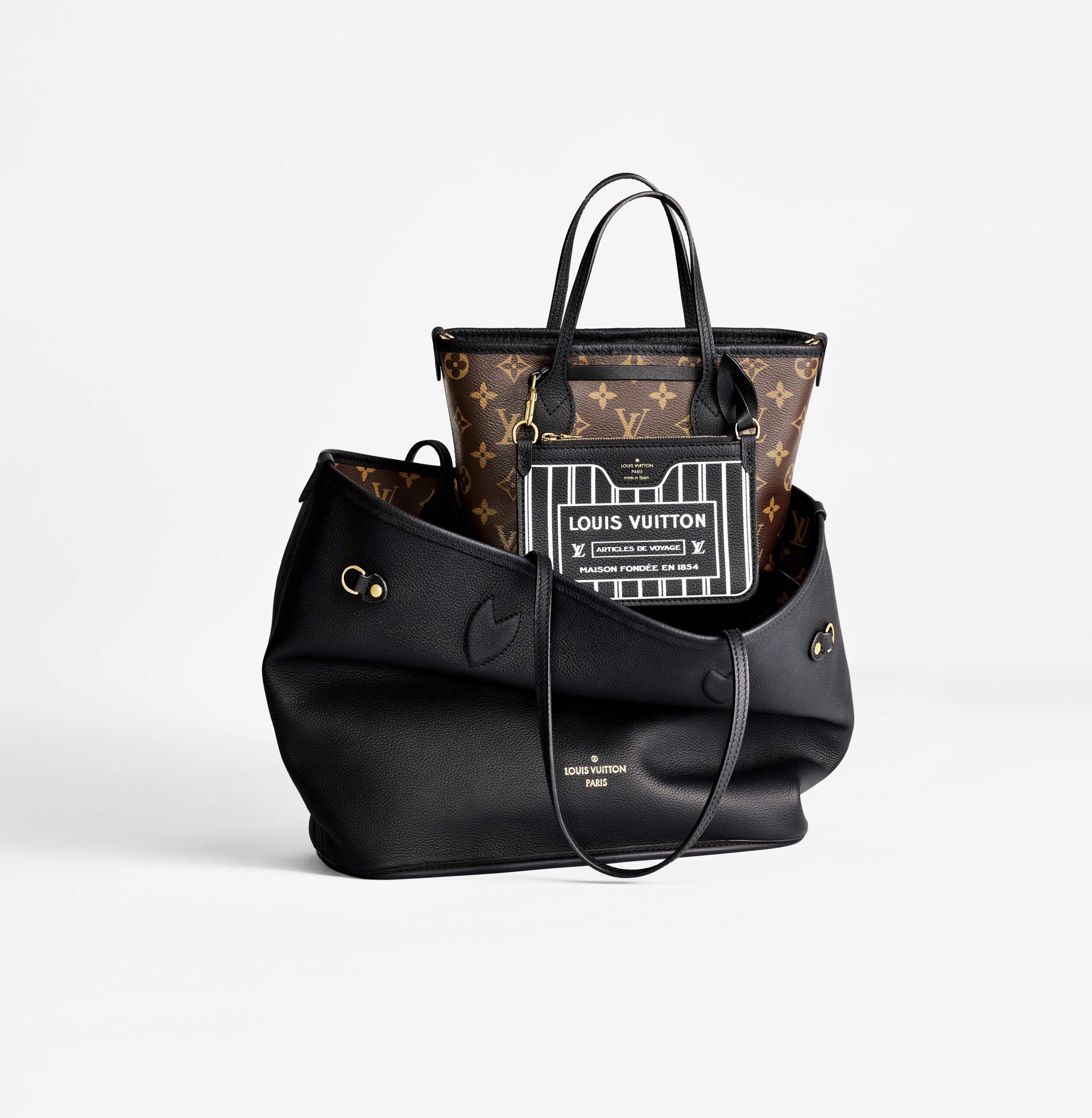 Louis Vuitton revela el Neverfull Inside Out, una versión reversible de un bolso icónico