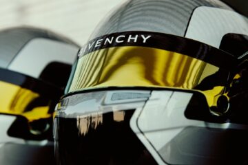 Franco Masini junto a Givenchy en la F1