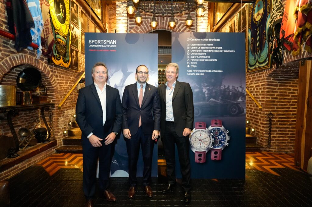 Edox presenta una Edición Limitada en homenaje a Juan Manuel Fangio