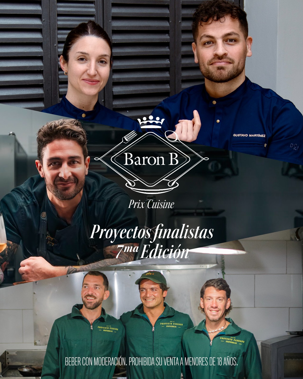 Dos proyectos santafesinos son finalistas del Prix Baron B - Édition Cuisine