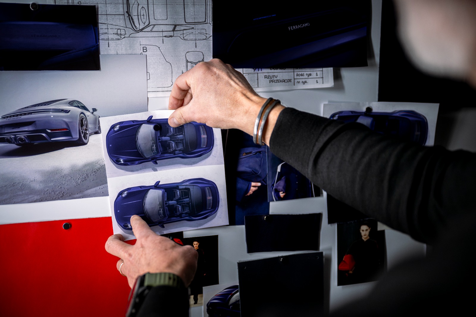 Ferragamo colabora con Porsche 