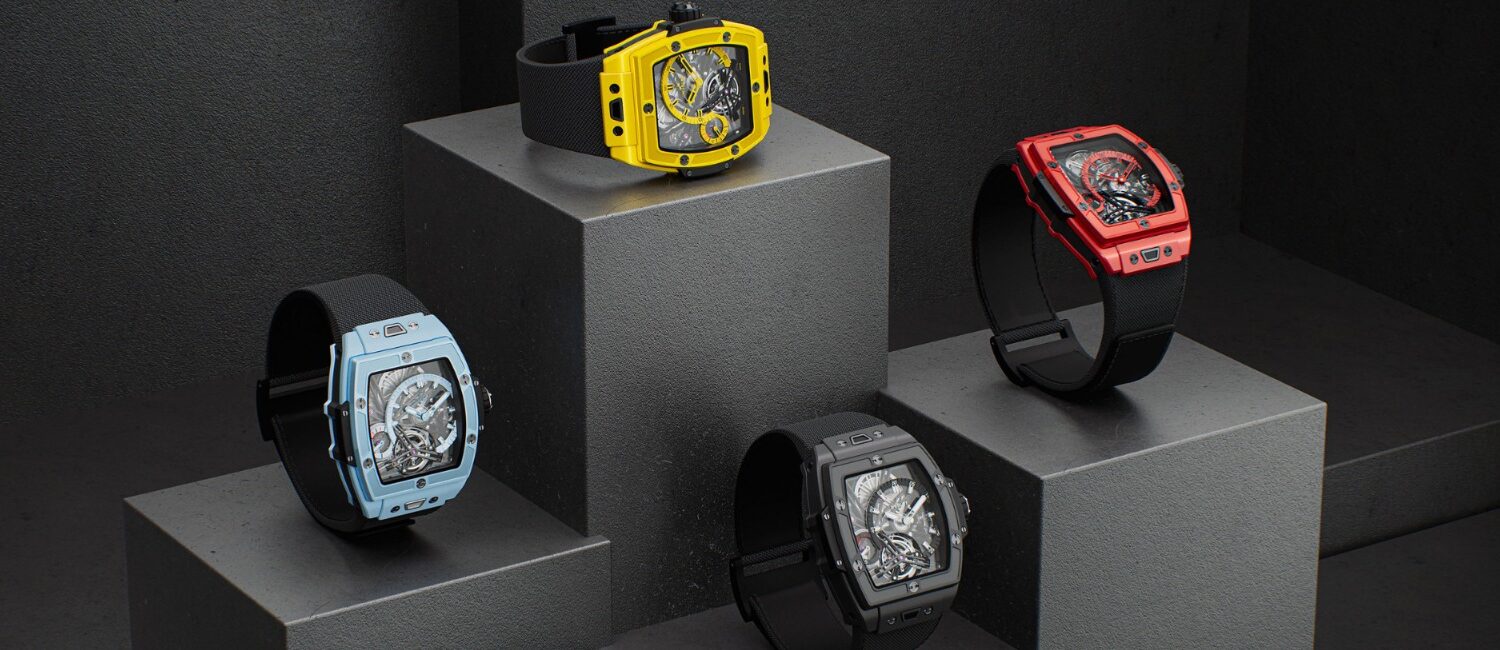 Spirit of Big Bang Tourbillon 5-Day Power Reserve: en cerámica de colores