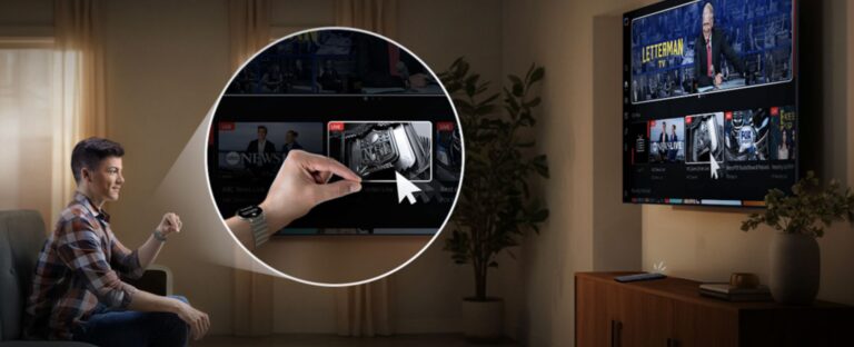 Galaxy Watch ¿cómo controlar los TVs Vision AI?