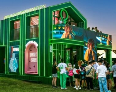 Benetton Perfumes reinventa su icónica House para Lollapalooza Argentina