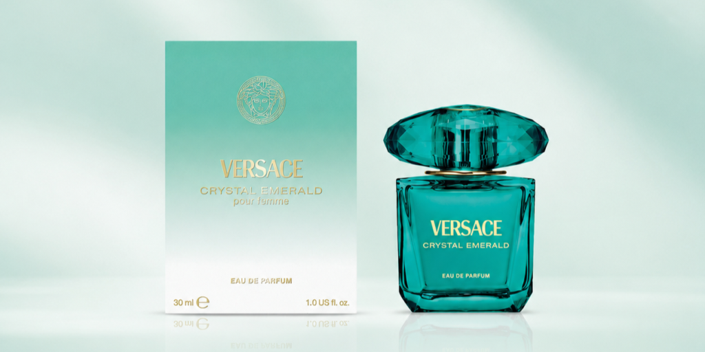 Versace presenta Crystal Emerald, la nueva fragancia femenina inspirada en la esmeralda