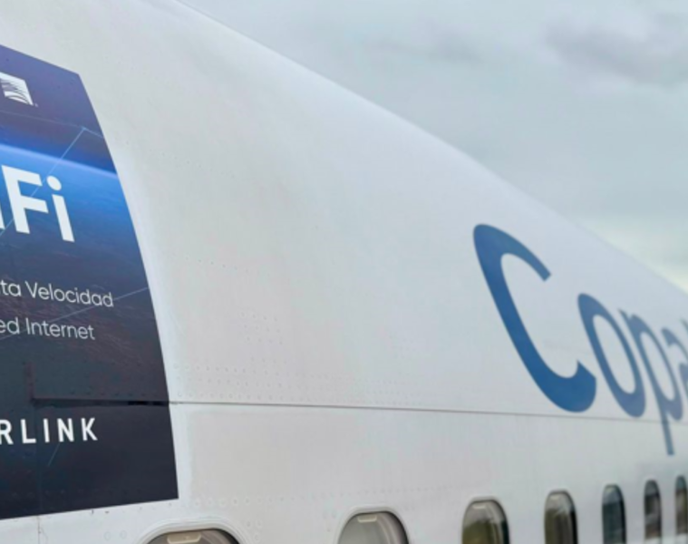 Copa Airlines es la primera aerolínea en América Latina en ofrecer Wi-Fi a bordo 